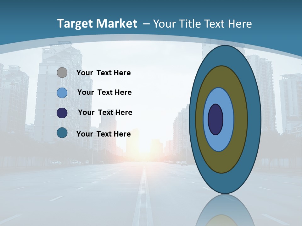 Highway Cloud Automotive PowerPoint Template