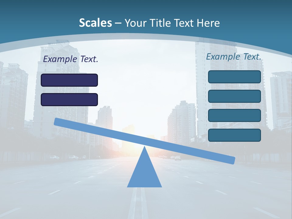 Highway Cloud Automotive PowerPoint Template