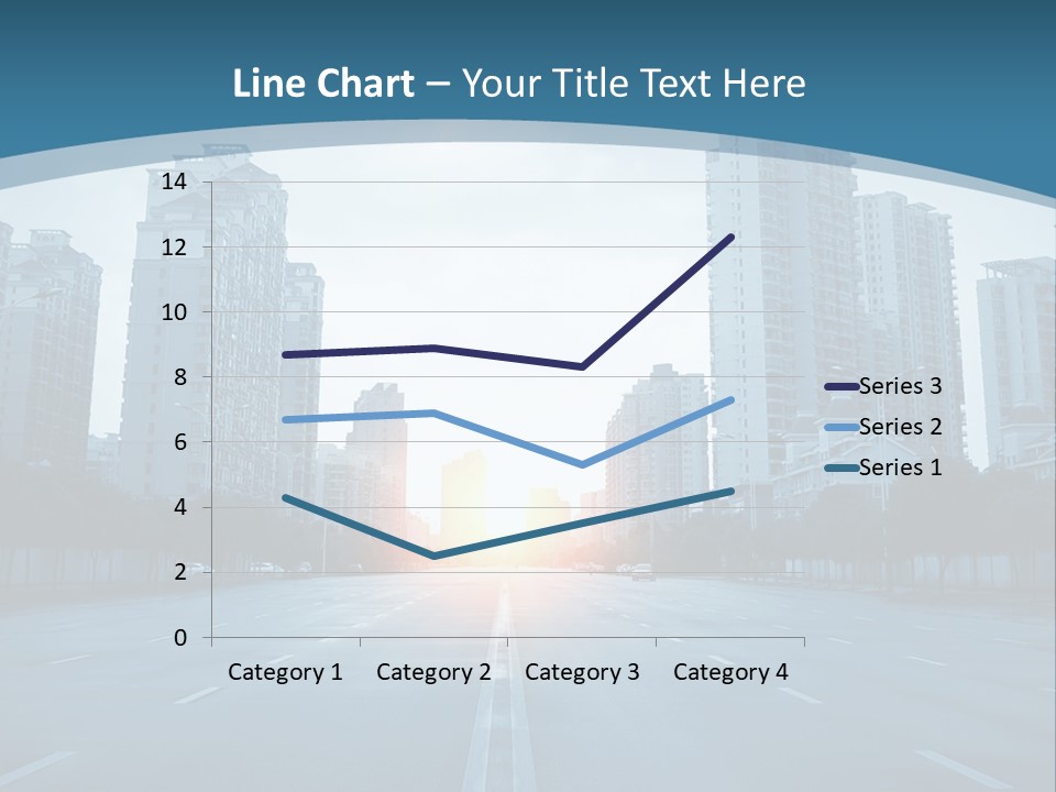 Highway Cloud Automotive PowerPoint Template
