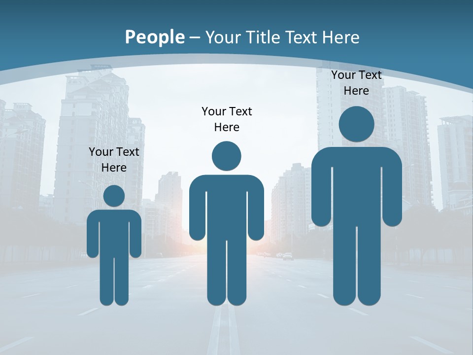 Highway Cloud Automotive PowerPoint Template