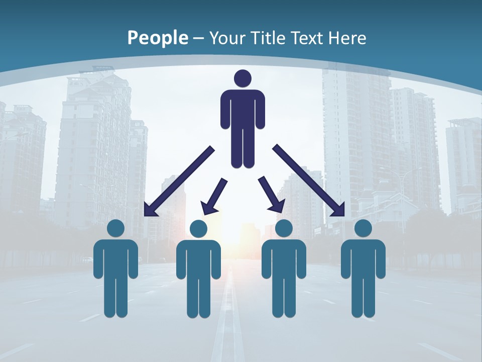 Highway Cloud Automotive PowerPoint Template