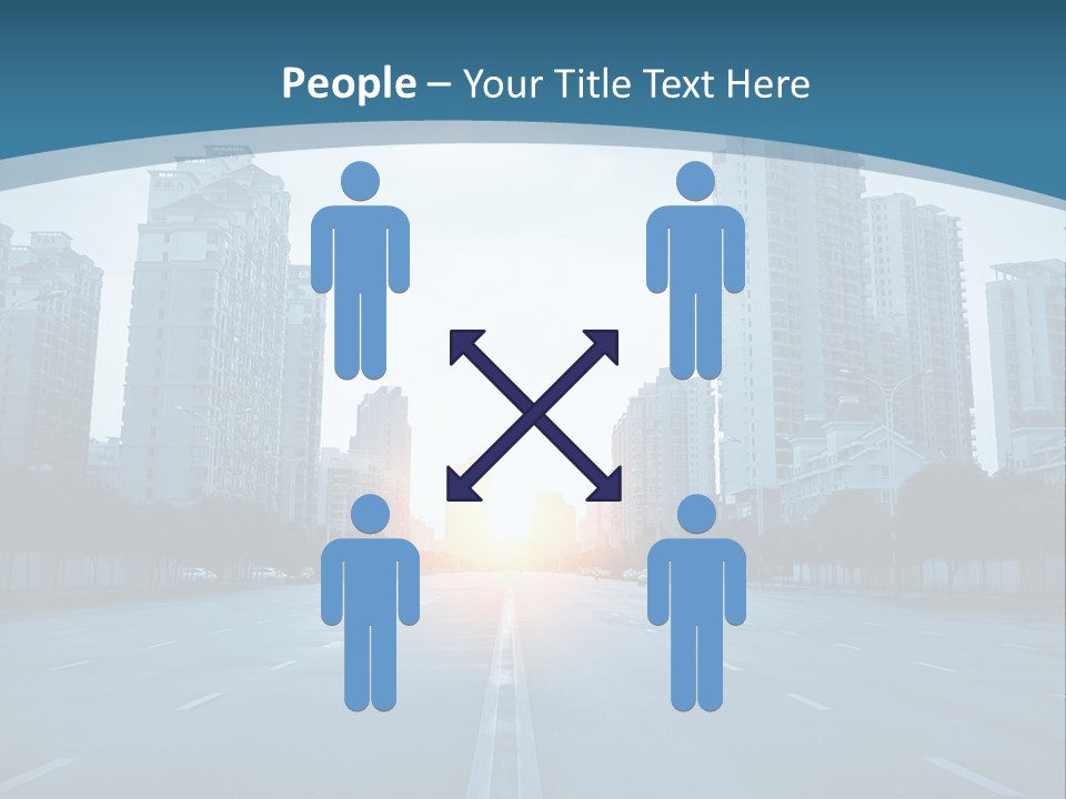 Highway Cloud Automotive PowerPoint Template