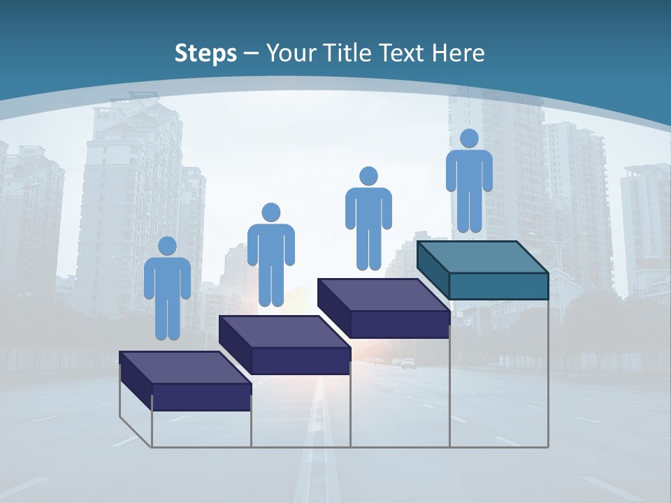 Highway Cloud Automotive PowerPoint Template