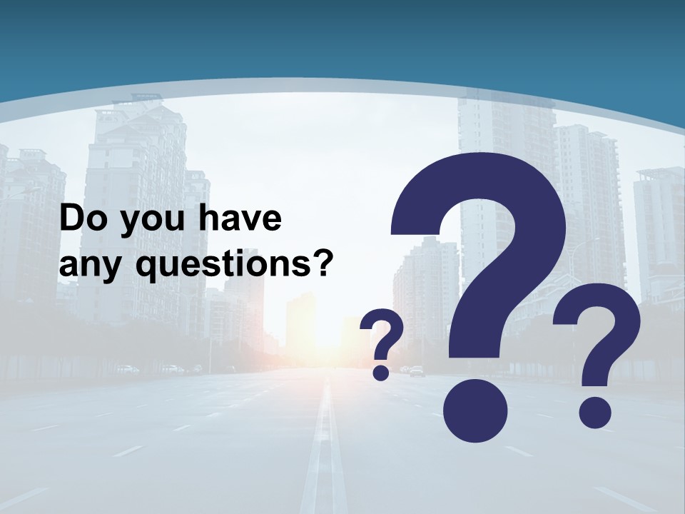 Highway Cloud Automotive PowerPoint Template