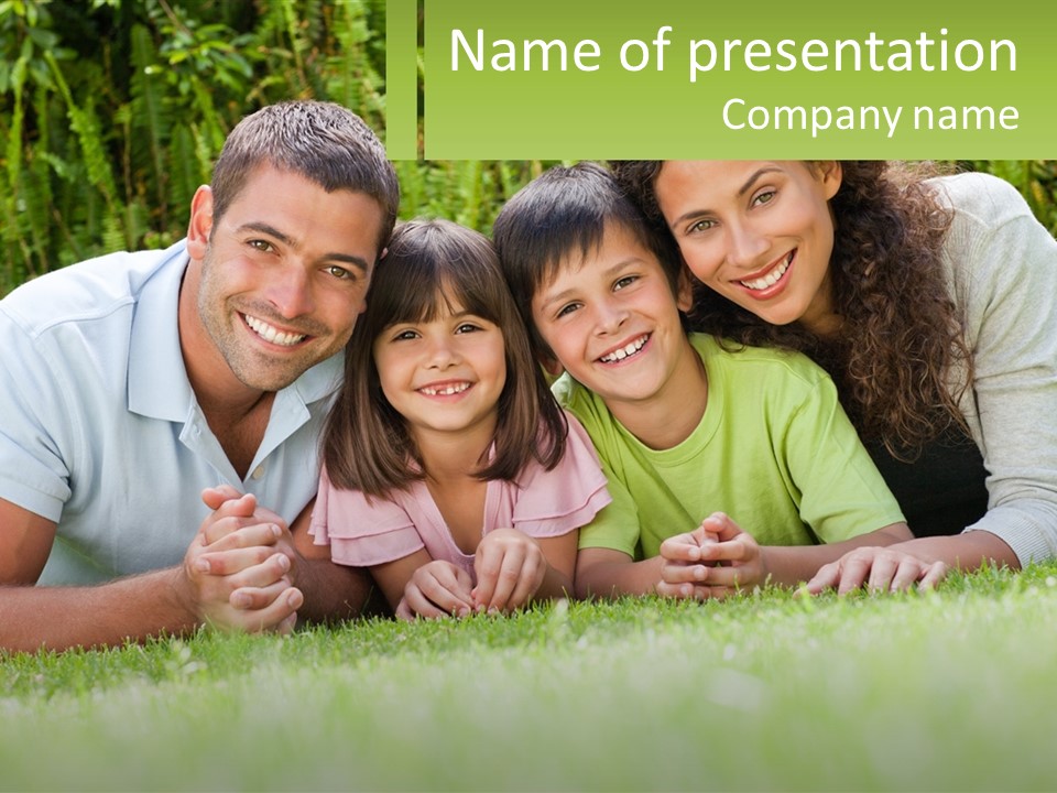 Person Daughter Female PowerPoint Template