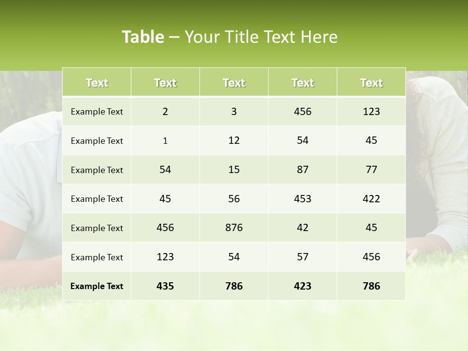 Person Daughter Female PowerPoint Template