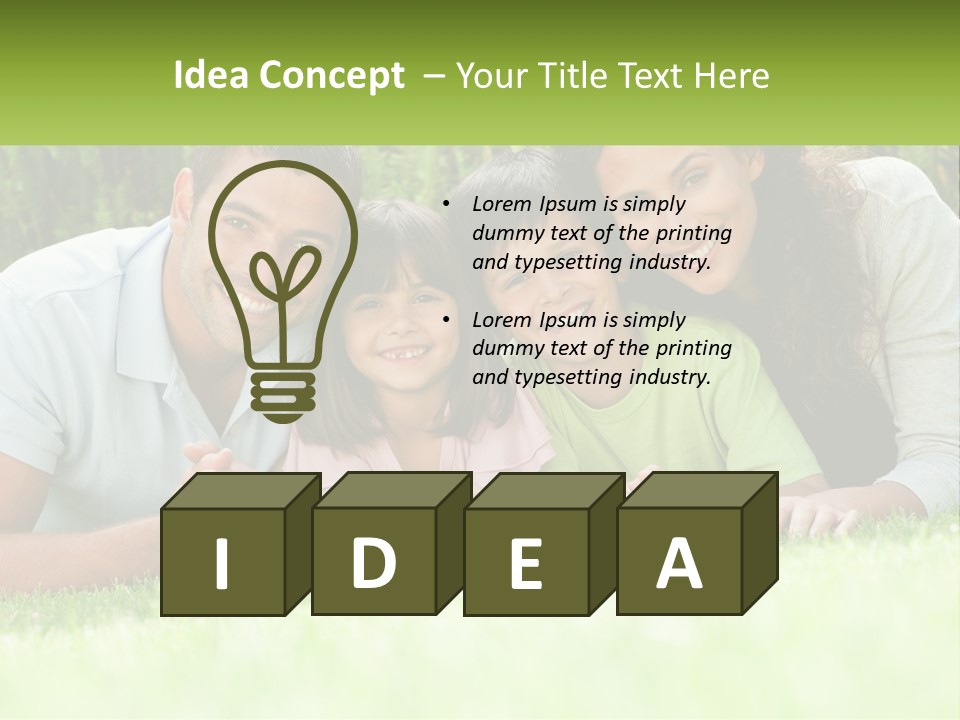 Person Daughter Female PowerPoint Template