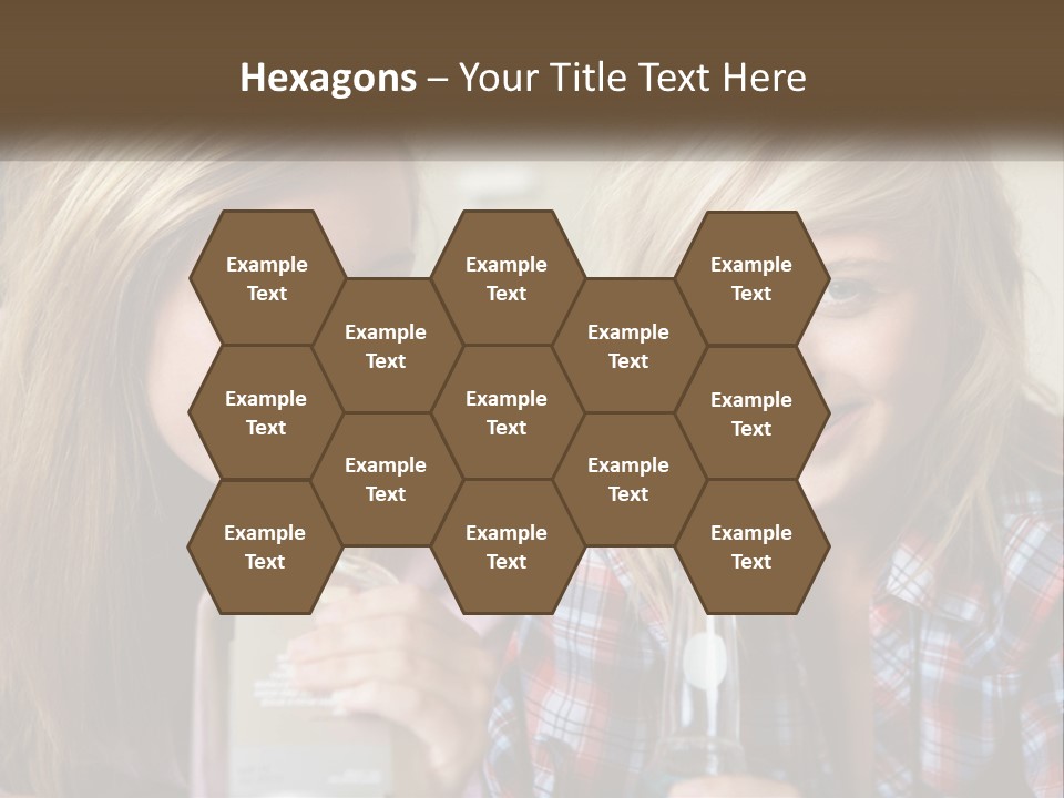 Smiling People Enjoy PowerPoint Template