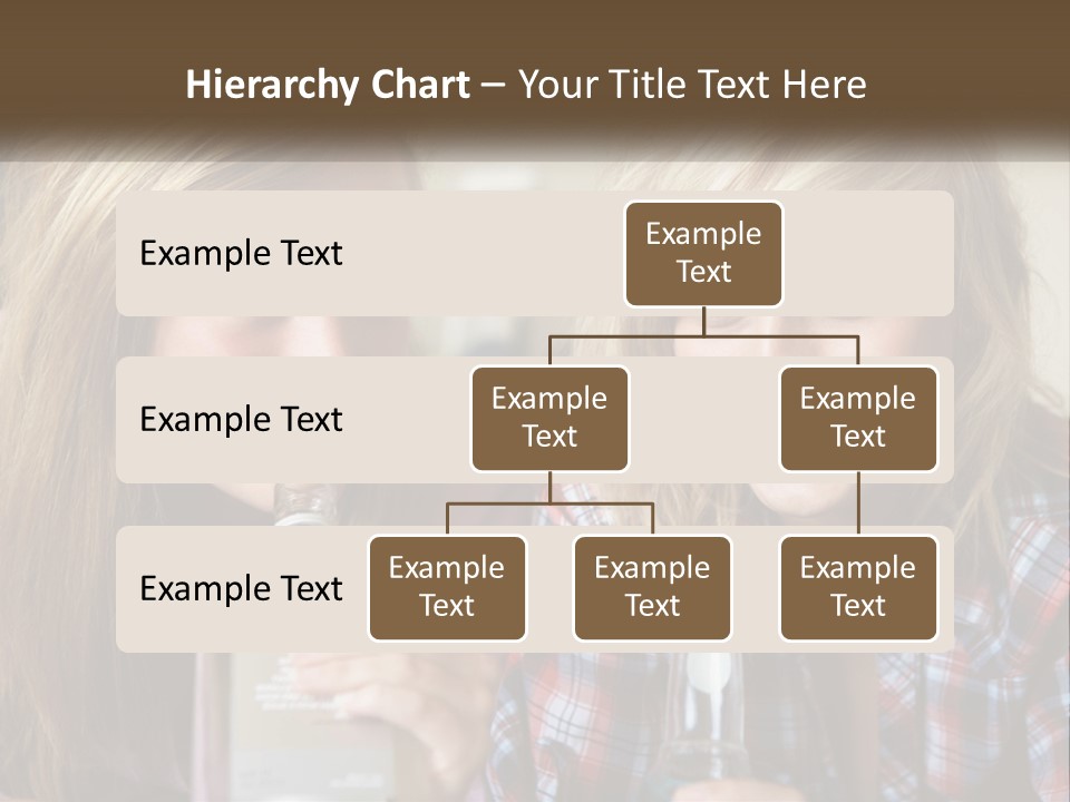 Smiling People Enjoy PowerPoint Template