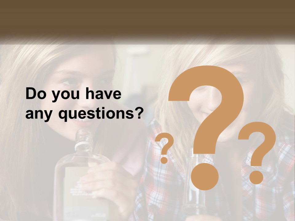 Smiling People Enjoy PowerPoint Template