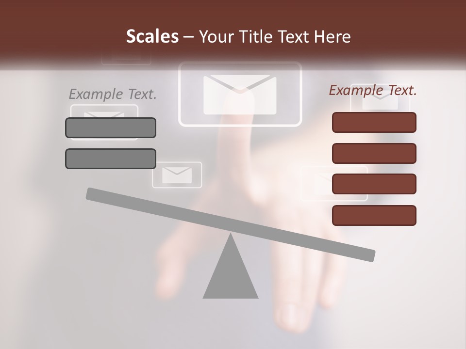 Man Glowing Blogging PowerPoint Template
