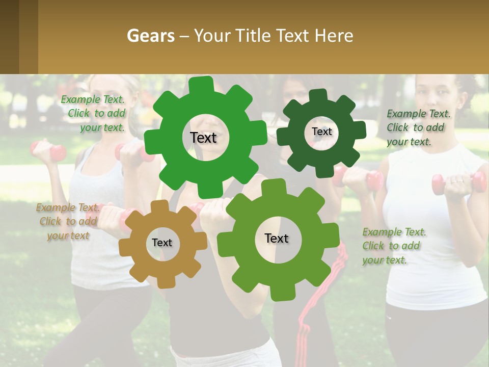 Beautiful Teen Male PowerPoint Template