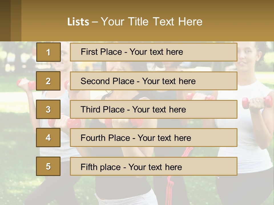 Beautiful Teen Male PowerPoint Template
