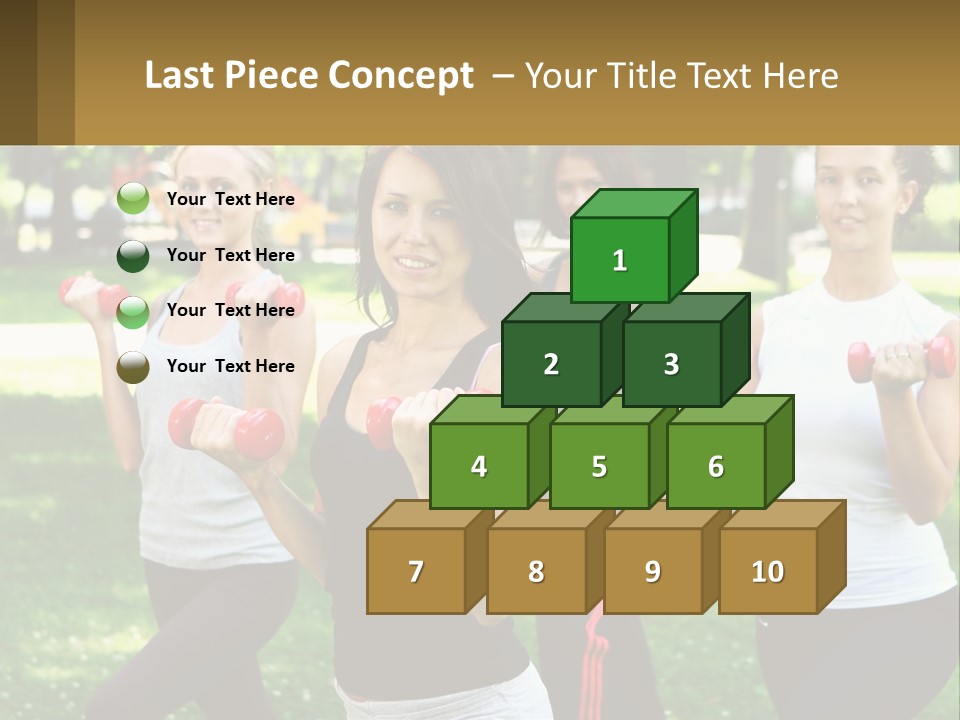 Beautiful Teen Male PowerPoint Template