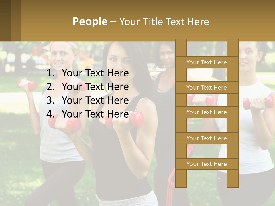 Beautiful Teen Male PowerPoint Template