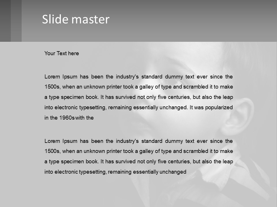 Upset Domestic Abandoned PowerPoint Template