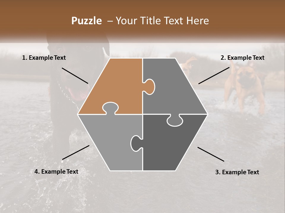 Active Friend Outside PowerPoint Template