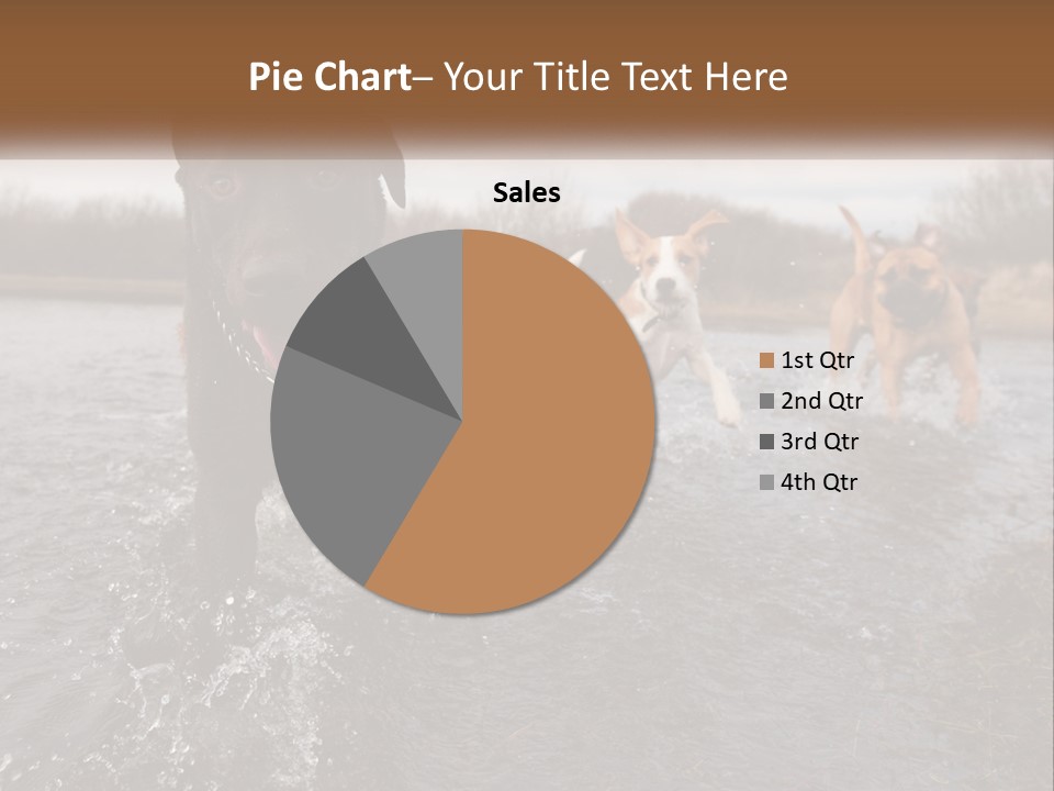 Active Friend Outside PowerPoint Template