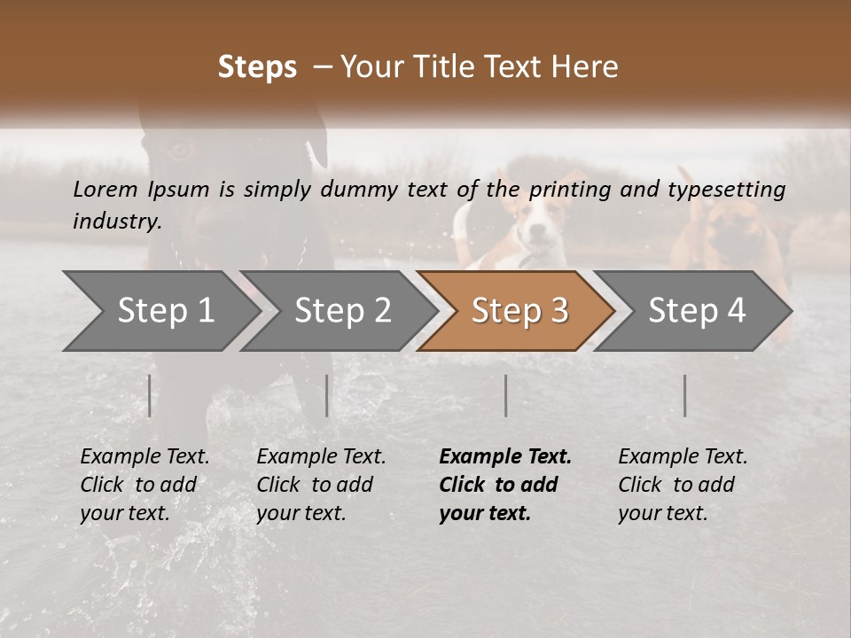 Active Friend Outside PowerPoint Template