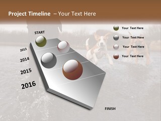 Active Friend Outside PowerPoint Template