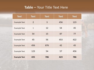 Active Friend Outside PowerPoint Template