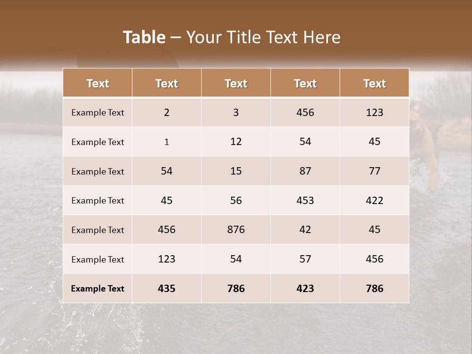 Active Friend Outside PowerPoint Template