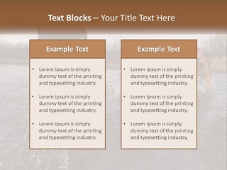 Active Friend Outside PowerPoint Template