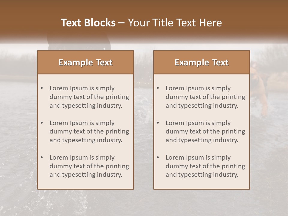 Active Friend Outside PowerPoint Template