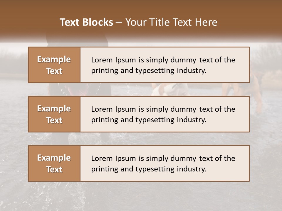 Active Friend Outside PowerPoint Template