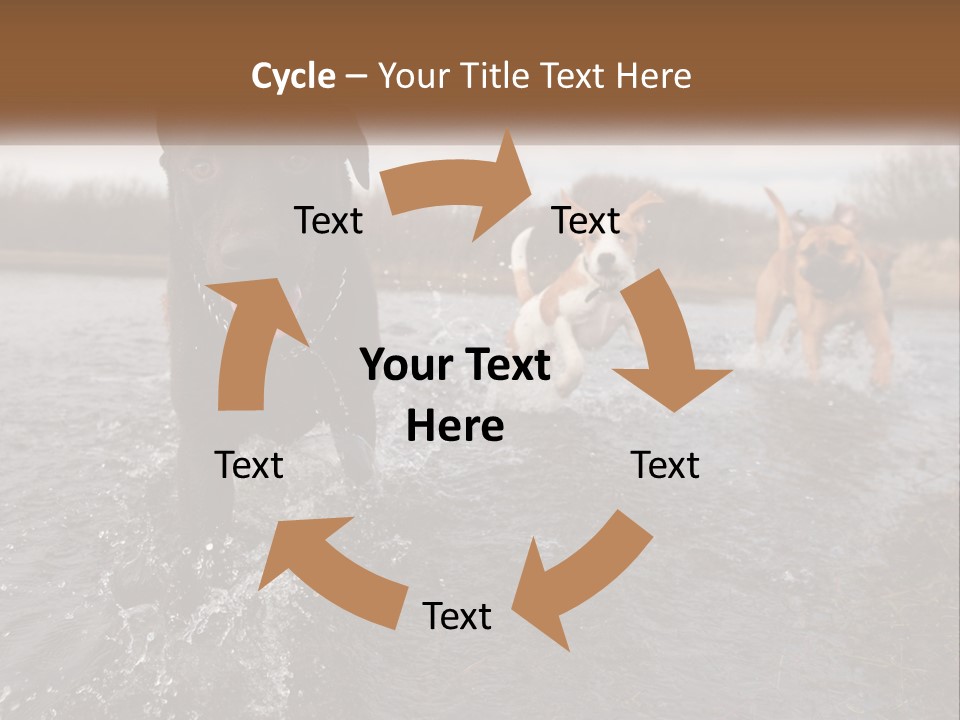 Active Friend Outside PowerPoint Template