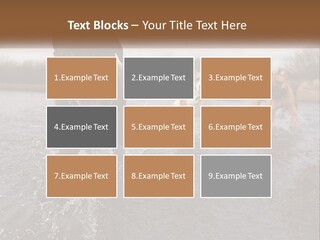 Active Friend Outside PowerPoint Template