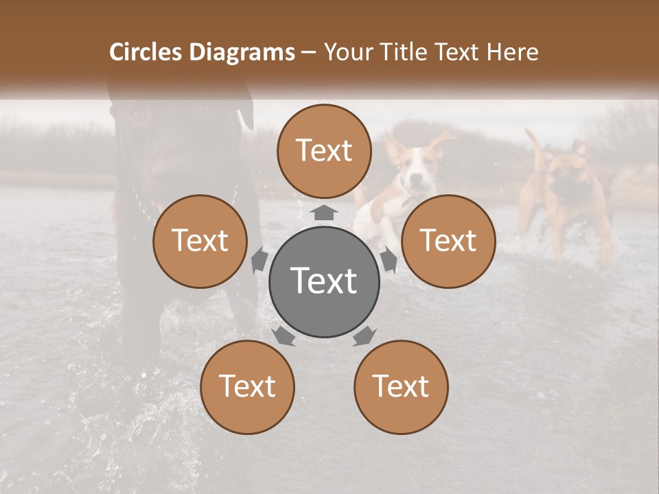 Active Friend Outside PowerPoint Template