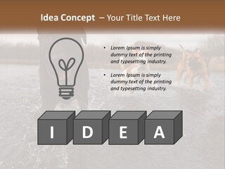 Active Friend Outside PowerPoint Template