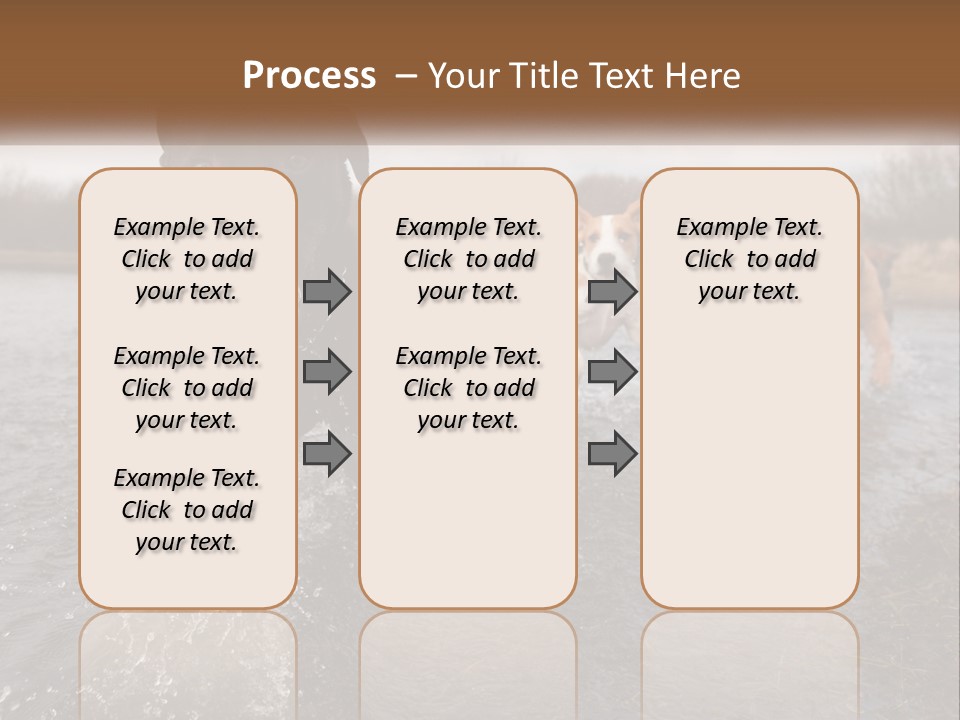 Active Friend Outside PowerPoint Template