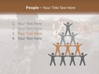 Active Friend Outside PowerPoint Template