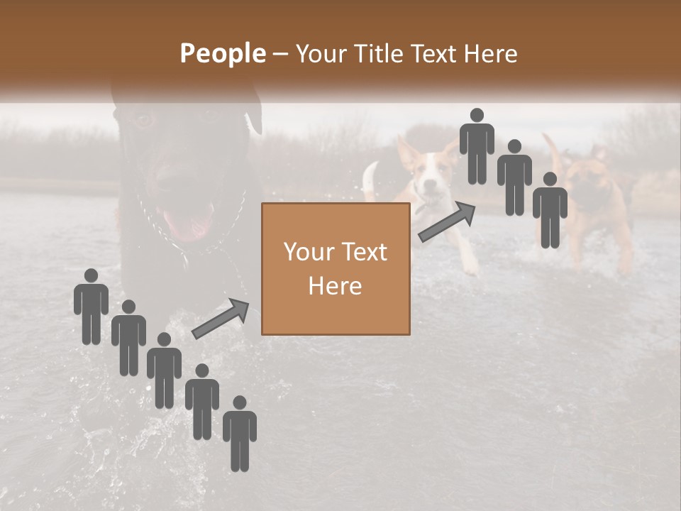 Active Friend Outside PowerPoint Template