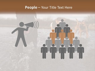 Active Friend Outside PowerPoint Template