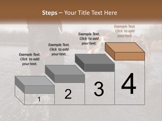 Active Friend Outside PowerPoint Template