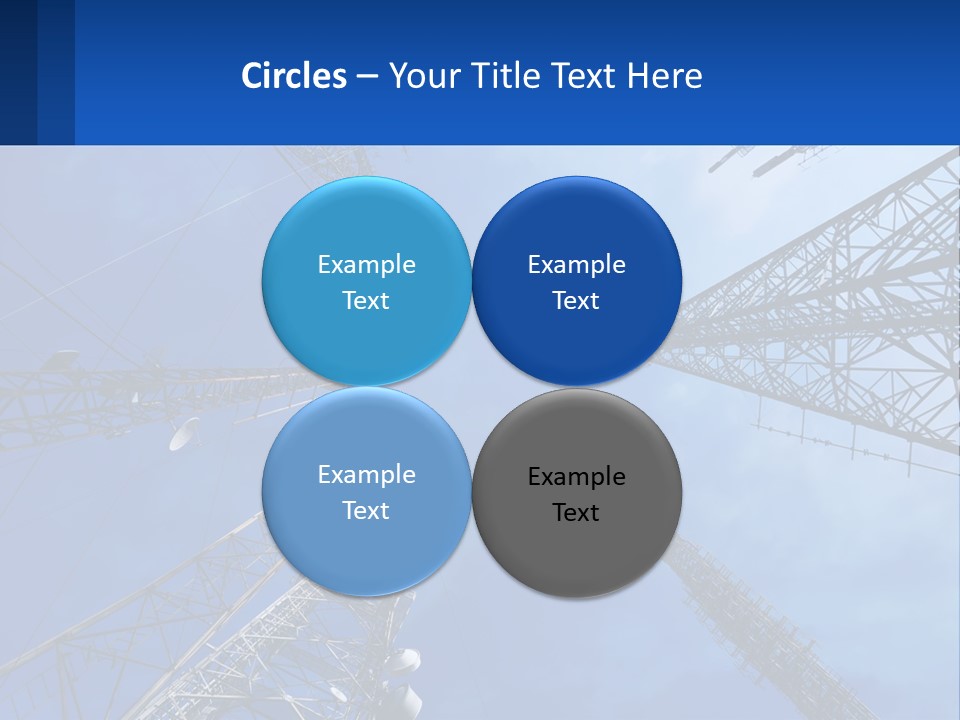 Structure Power Construction PowerPoint Template