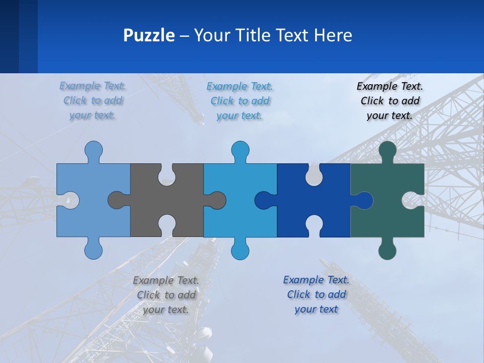 Structure Power Construction PowerPoint Template