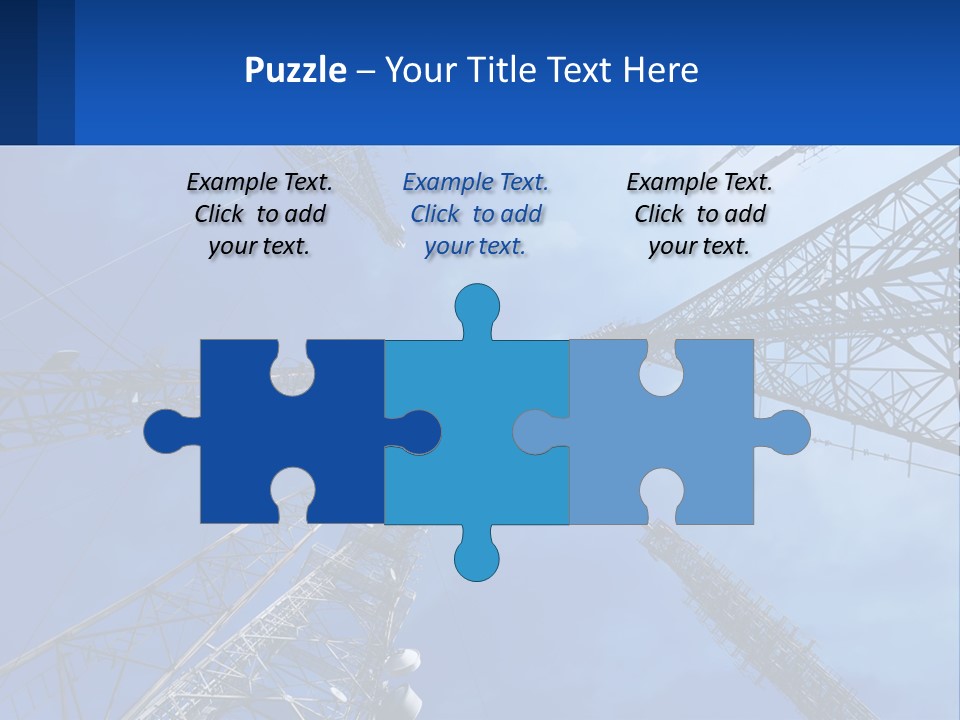 Structure Power Construction PowerPoint Template