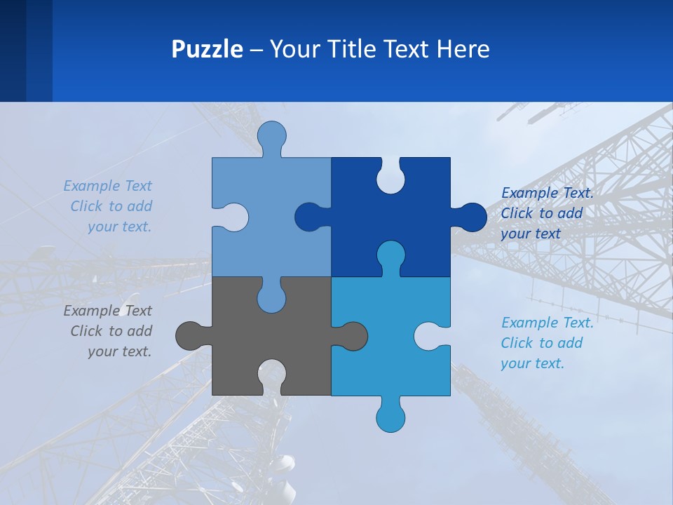 Structure Power Construction PowerPoint Template