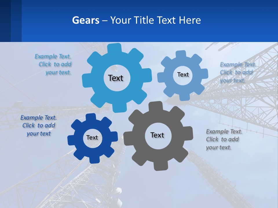 Structure Power Construction PowerPoint Template