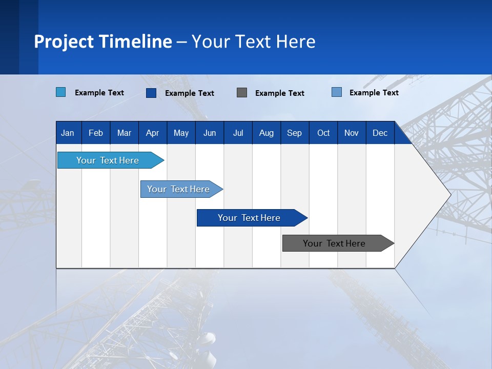 Structure Power Construction PowerPoint Template