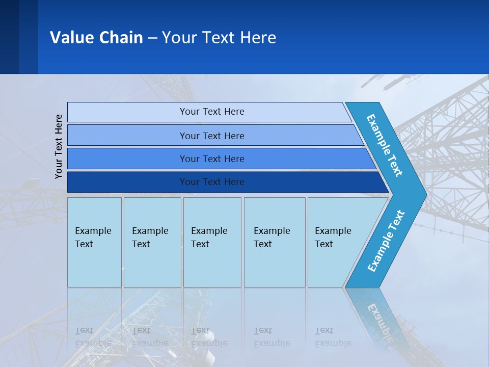 Structure Power Construction PowerPoint Template
