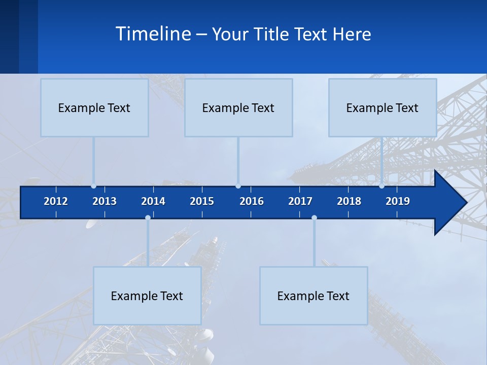 Structure Power Construction PowerPoint Template