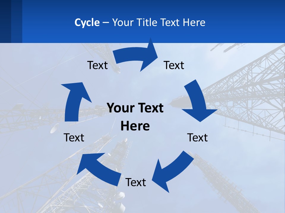 Structure Power Construction PowerPoint Template