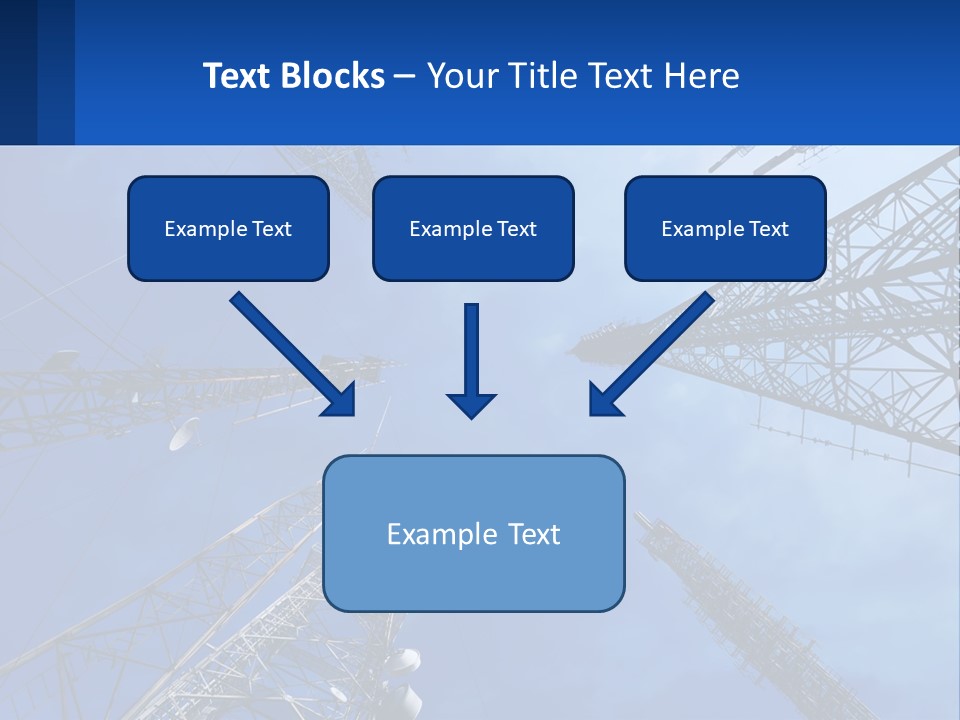 Structure Power Construction PowerPoint Template