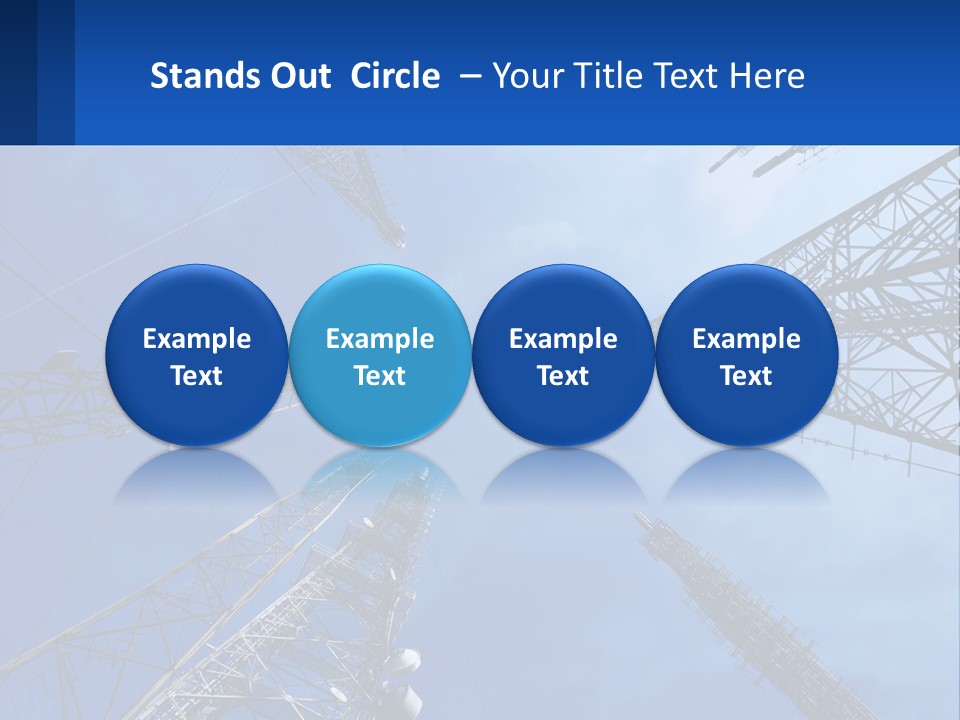Structure Power Construction PowerPoint Template