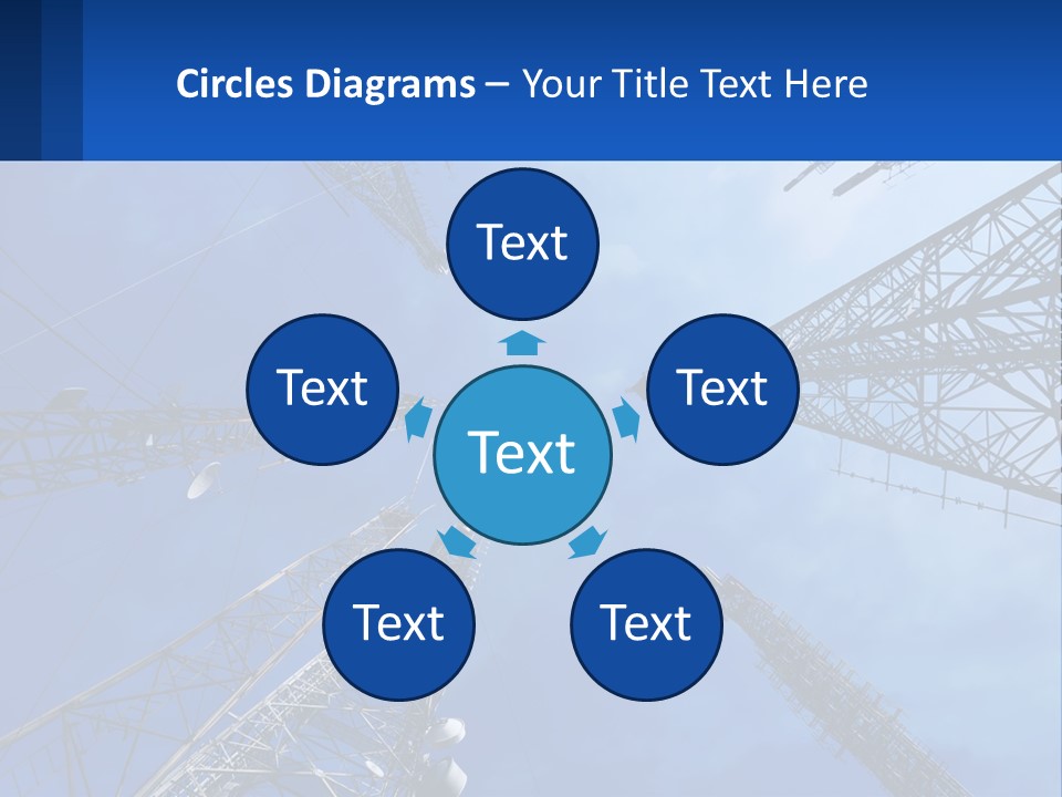 Structure Power Construction PowerPoint Template